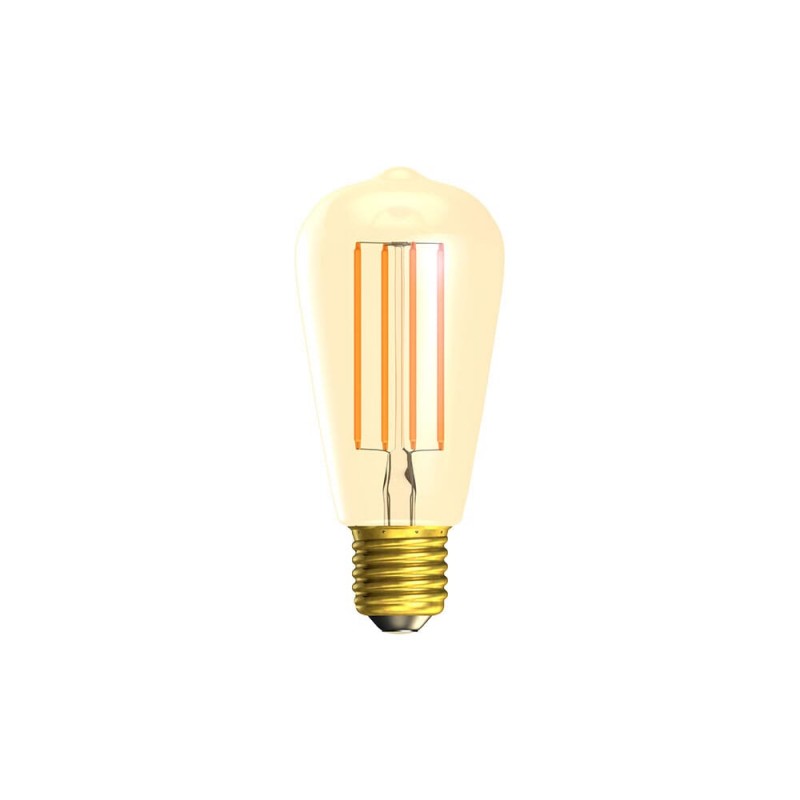 Bell 4W LED Vintage Squirrel Cage - ES, Amber, 2000K