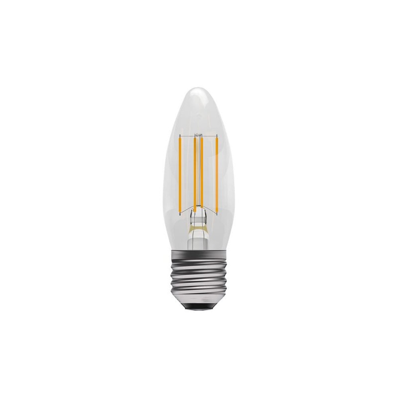 Bell 4W LED Filament Clear Candle - ES, 2700K