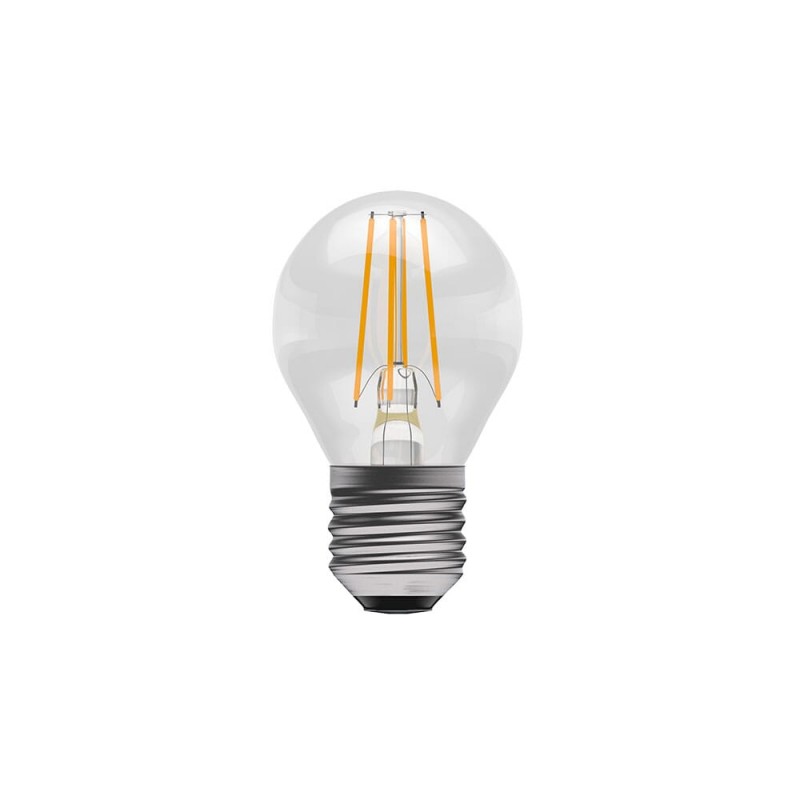 Bell 4W LED Filament Clear Round - ES, 2700K