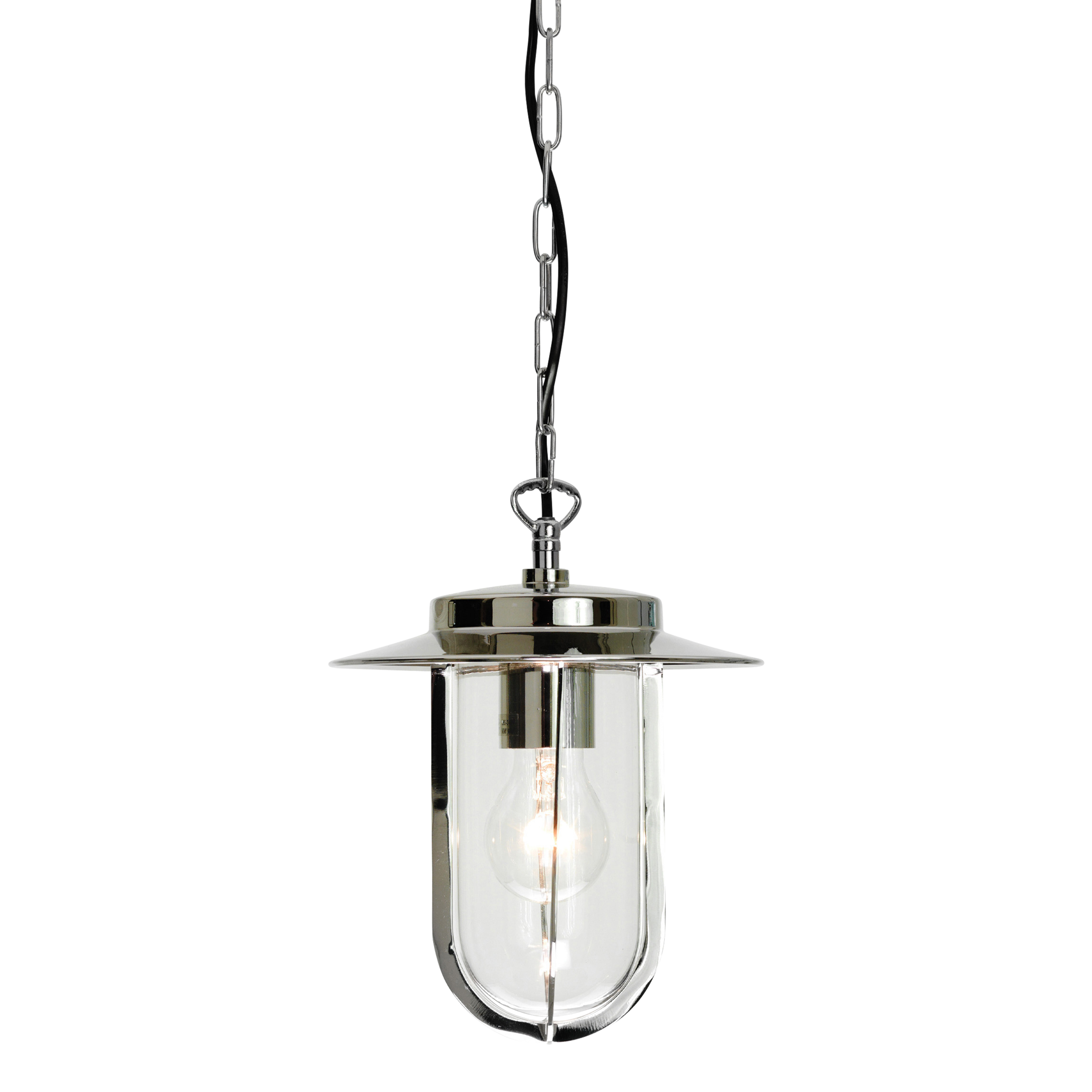 Astro Montparnasse Pendant Outdoor Pedant in Polished Nickel