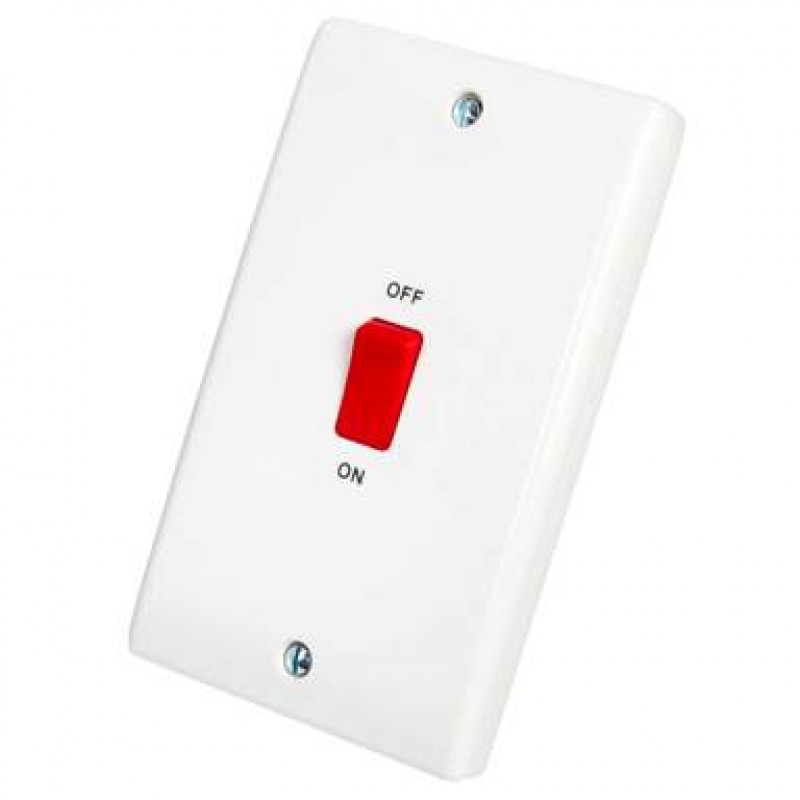 BG 800 Series 2 Gang 45A Switch