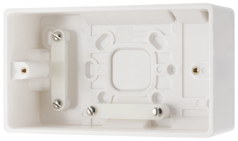 Surface Box 2 Gang 50mm