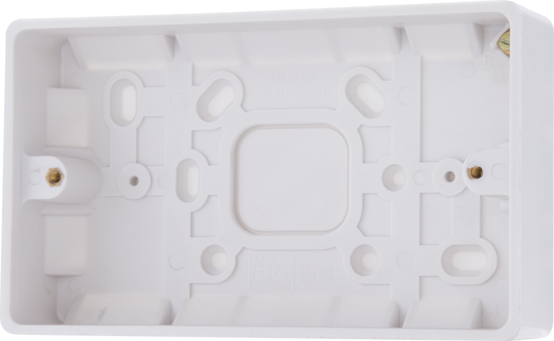 Surface Box 2 Gang 32mm