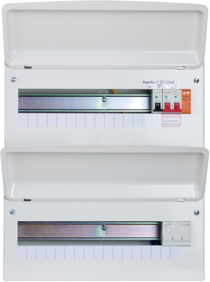 Fusebox 29 WAY (14/15) (100A Main Switch) SPD T2