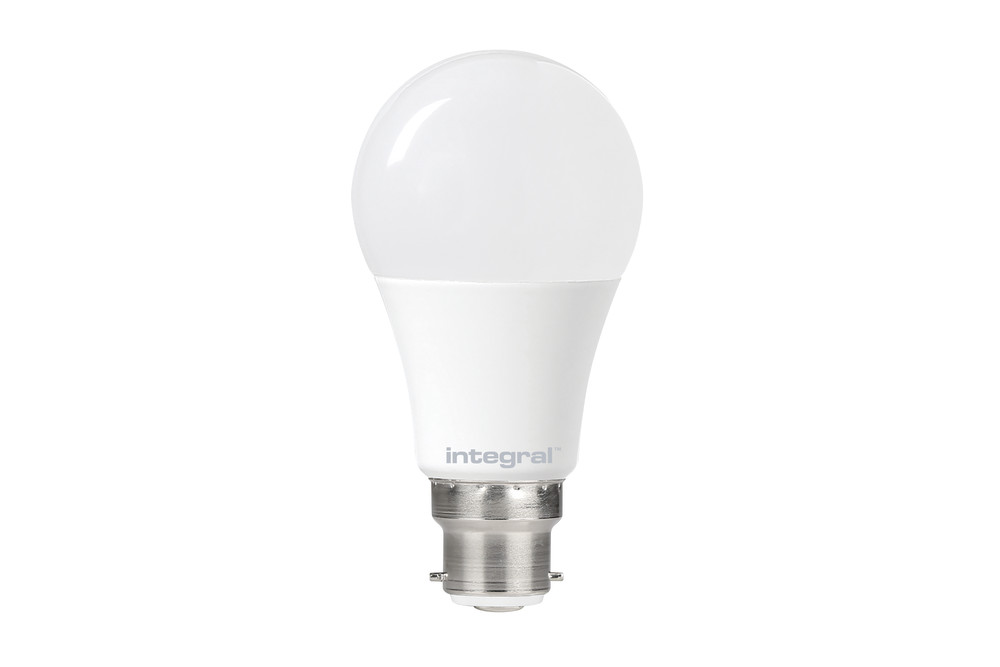 Integral Led GLS BULB WITH DUSK TO DAWN SENSOR B22 806LM 8W 2700K FROSTED