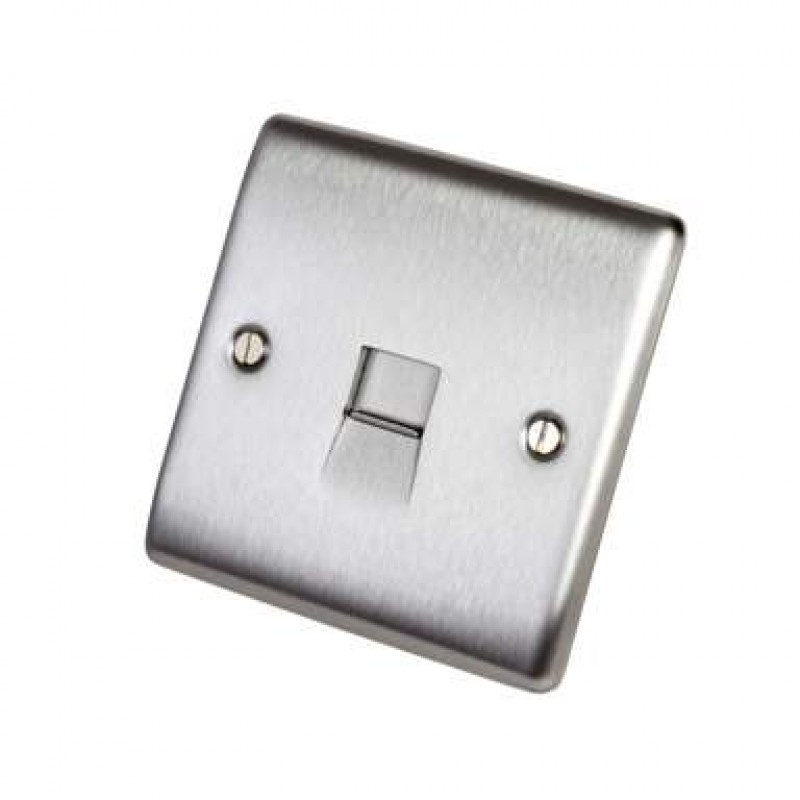 BG Nexus Brushed Steel Primary BT Socket