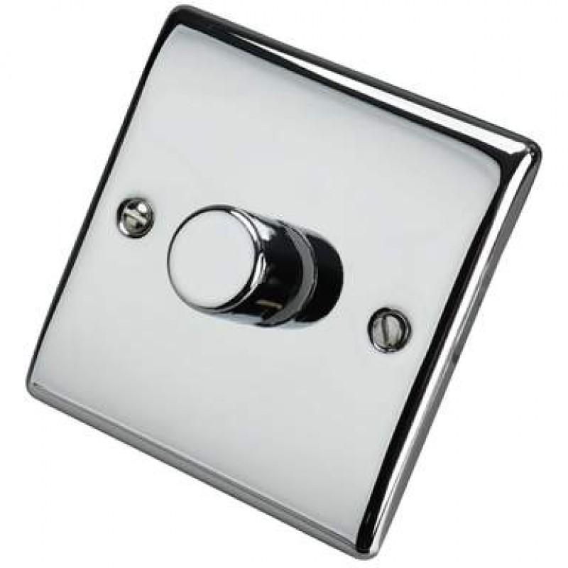 BG Nexus Polished Chrome 1 Gang LED Dimmer