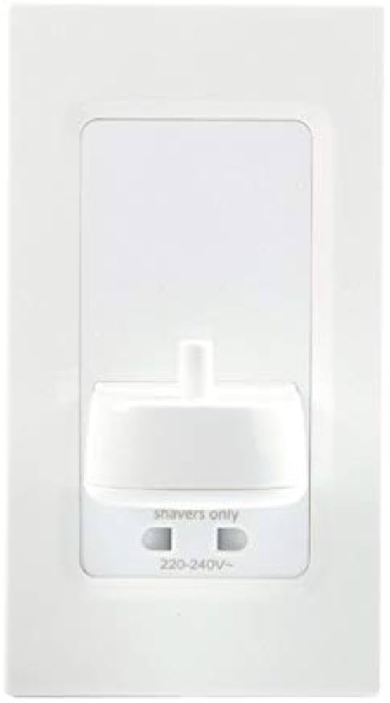 Proof Vision Toothbrush Charger with Shaver Socket