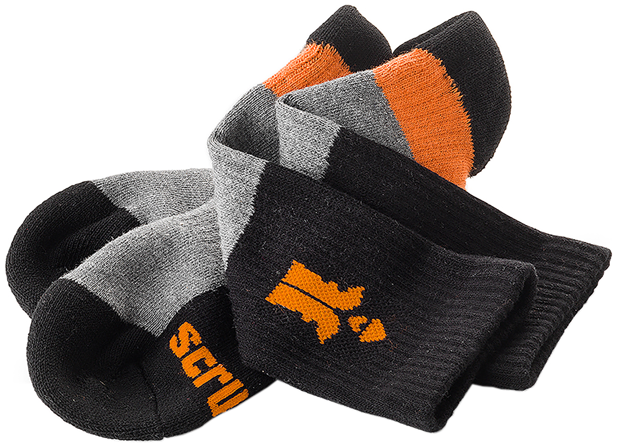 Scruffs Trade Socks 3 Pack Size 7-9.5
