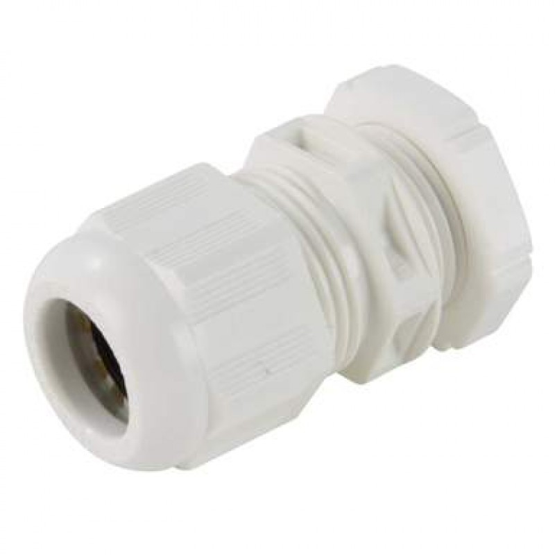 20mm Compression Gland White IP68