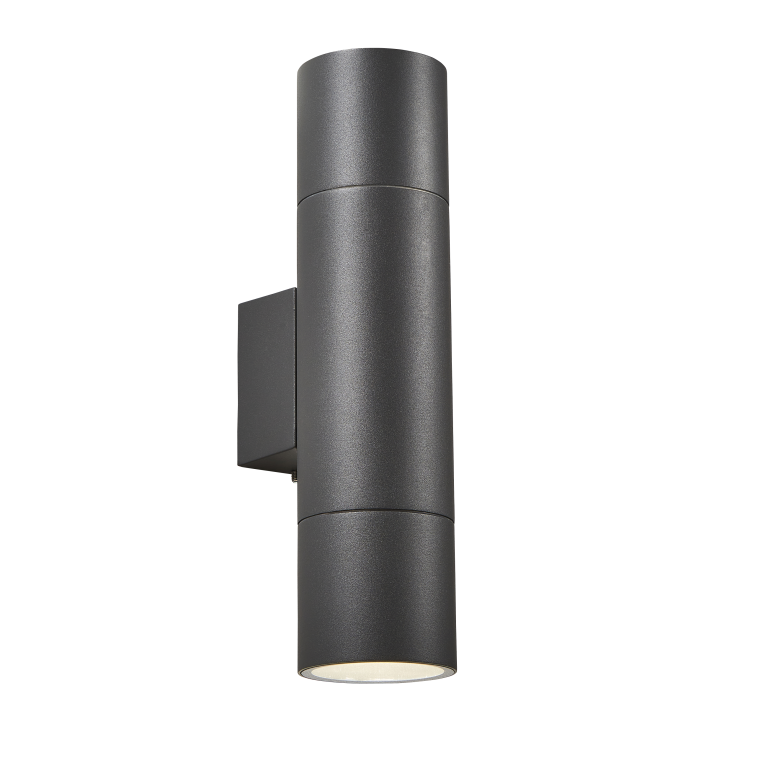 Forum Morro Long 2lt GU10 Wall Light Anthracite