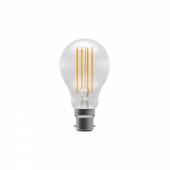 Bell 8W LED Filament Clear GLS Dimmable - BC, 2700K