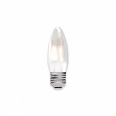 Bell 4W LED Filament Satin Candle - ES, 2700K