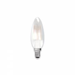 Bell 4W LED Filament Satin Candle Dimmable - SES, 2700K