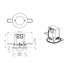 BEG Flush Occupancy Detector