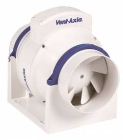 Vent Axia ACM100 Mixed Flow In-line Fan with Timer