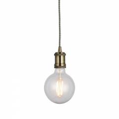 Endon Cambourne Pendant Antique Brass