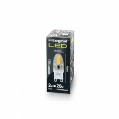 Integral LED G9 Bulb 170Lm 2W 4000K Non-Dimm 285 Beam Clear