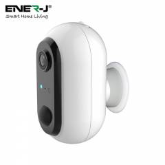 Ener-J Smart Wireless 1080P Battery Camera With 2 Pcs 18650 Battery, ENERJSMART APP