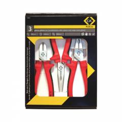 C.K Redline Cutter, Combi and Snipe Pliers Set