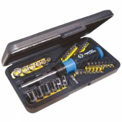 C.K Ratchet Screwdriver Bit & Socket Set