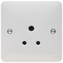 Hager Sollysta 1 Gang 5 Amp Unswitched Socket