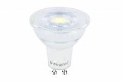 Integral LED Glass GU10 Bulb 450Lm 5.6W 6500K Dimmable 36 Beam