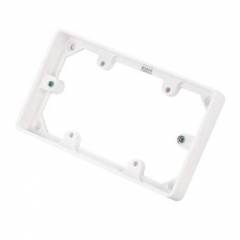 2 Gang 20mm Trunking Mounting Frame