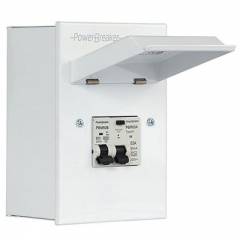 Shower Unit 63A 3 Module 1 MCB