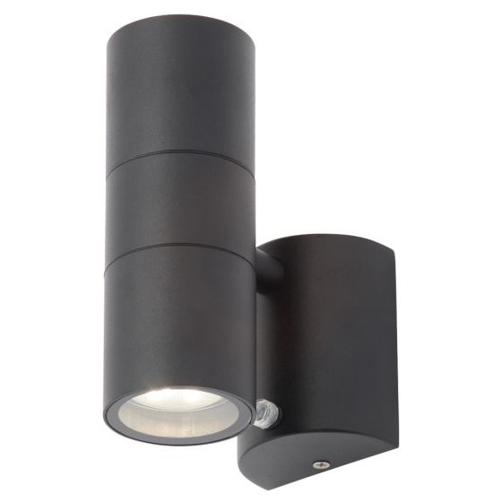 Forum Leto IP65 2lt GU10 with Photocell BLK